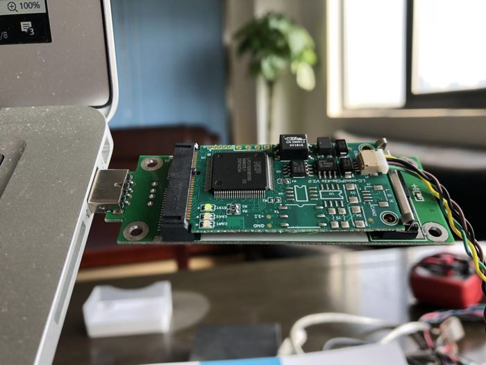 minipciecan卡驱动指示灯常亮